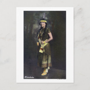 Carte Postale Portrait Minnehaha