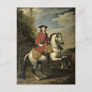 Carte Postale Portrait of King George I, 1717
