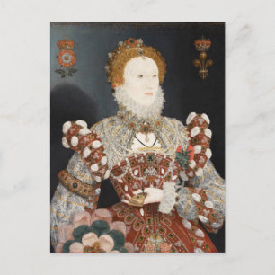 Carte Postale Portrait Pélican Reine Elizabeth I