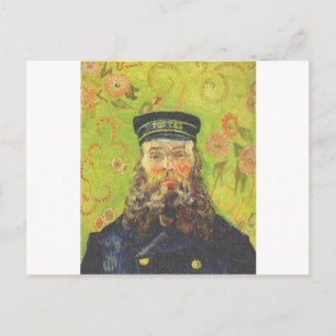 Carte Postale Portrait Postman Joseph Roulin - Vincent van Gogh