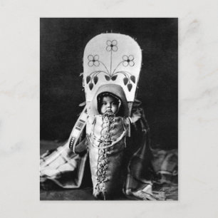 Carte Postale Portrait Vintage amérindien