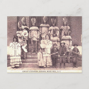 Carte Postale Portrait Vintage amérindien