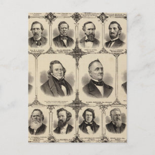 Carte Postale Portraits de citoyens du comté de Scott