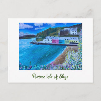 Carte Postale Portree île de Skye 