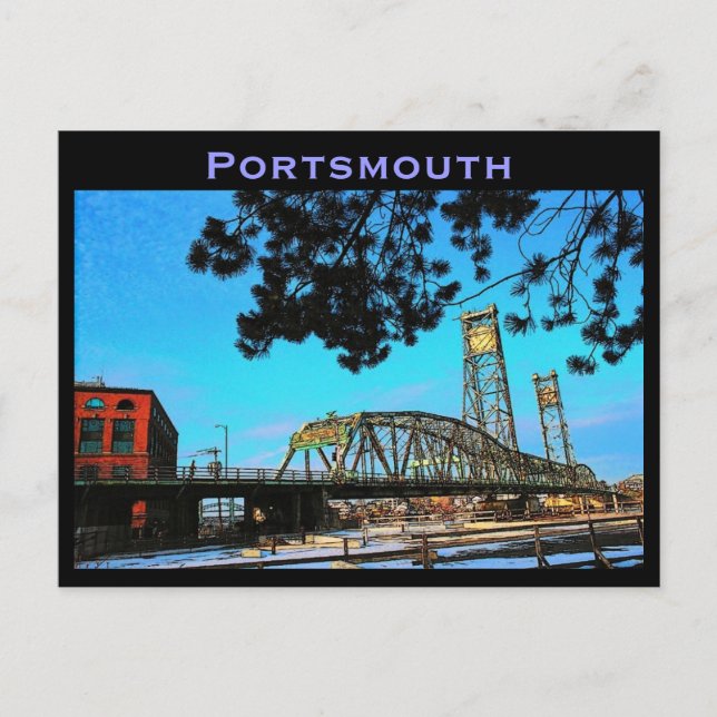 Carte postale Portsmouth (Devant)