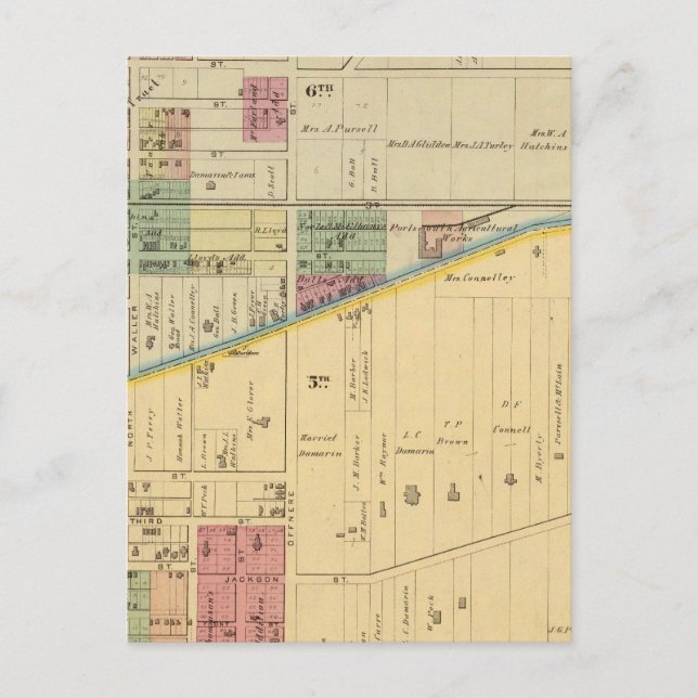 Carte Postale Portsmouth, Ohio (Devant)