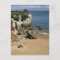 Portugal, Cascais. Praia da Rainha, plage de
