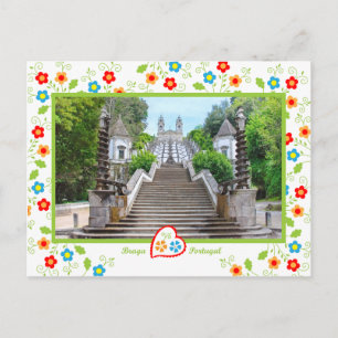 Carte Postale Portugal en photos - Bom Jesus, Braga