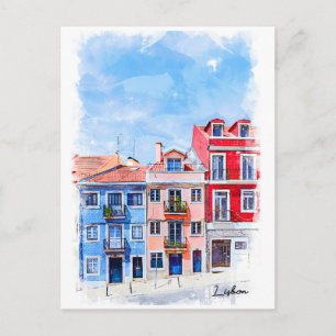 Carte Postale Portugal, Lisbonne, Voisinage
