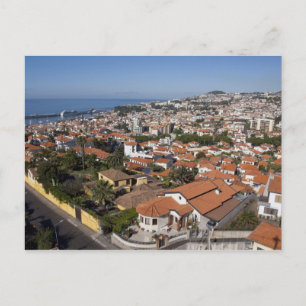 Carte Postale Portugal, Madère, Funchal. Câble