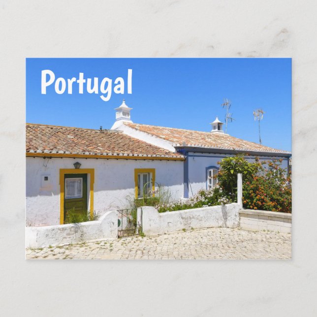 Carte Postale Portugal Maisons anciennes traditionnelles dans l' (Devant)