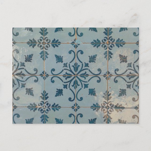 Carte Postale Portugal Mosaïques Vintages (Devant)