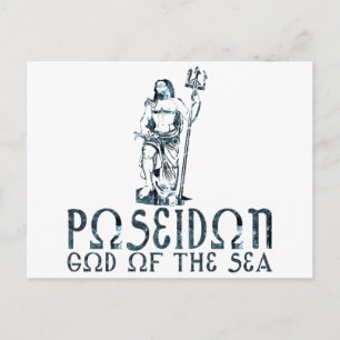 Carte Postale Poseidon