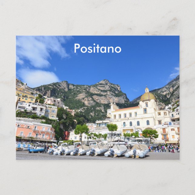 Carte Postale Positano (Devant)