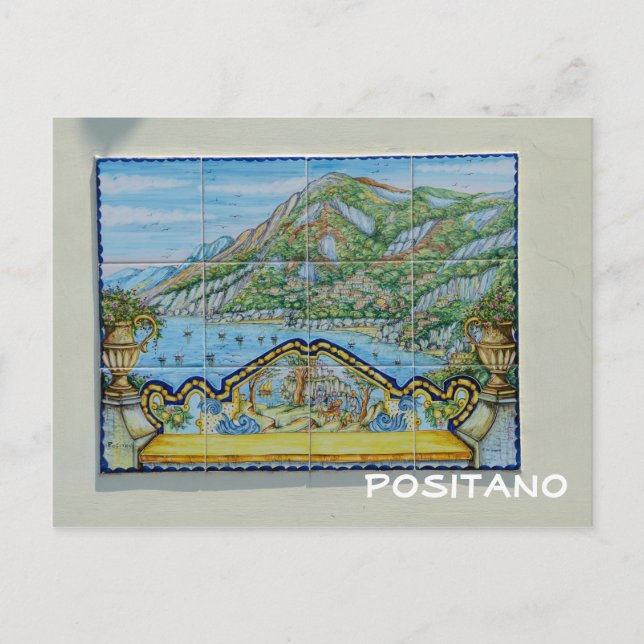 Carte Postale Positano, Italie (Devant)