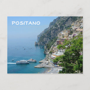 Carte Postale Positano, Italie