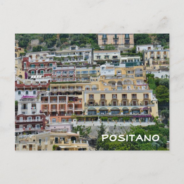 Carte Postale Positano, Italie (Devant)