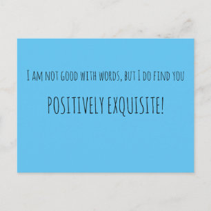 Carte Postale Positif