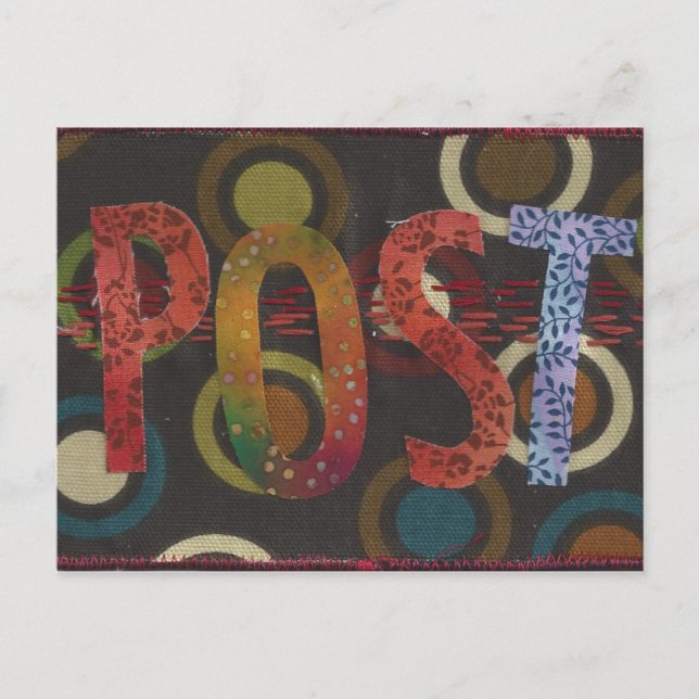 CARTE POSTALE POST (Devant)