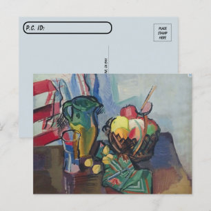 Carte Postale Post-croisement - La vie morte peinte par Ben Benn