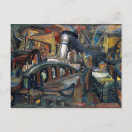 Carte Postale Post-croisement - Le port par Josef Presser