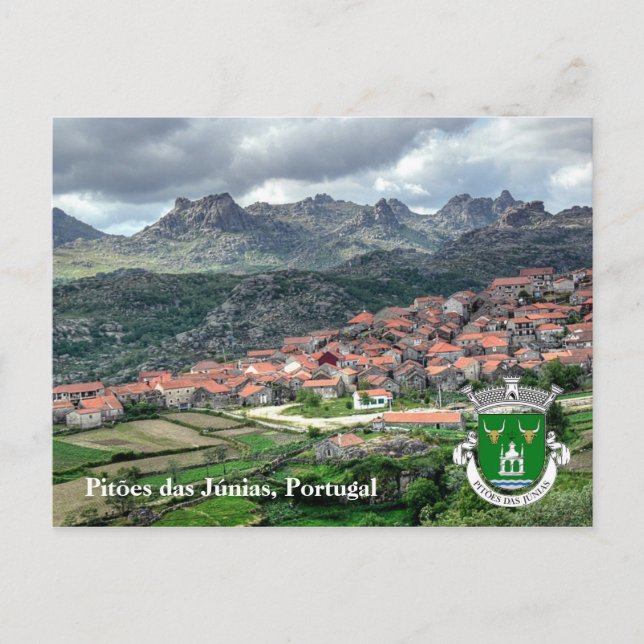 Carte Postale Postal Pitoes das Junias Modelo 2 (Devant)