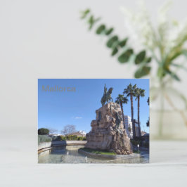 Carte Postale postal Plaza de España de Palma de Mallorca