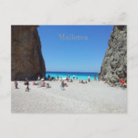 postal Torrent de Pareis en Majorque