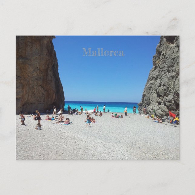 Carte Postale postal Torrent de Pareis en Majorque (Devant)