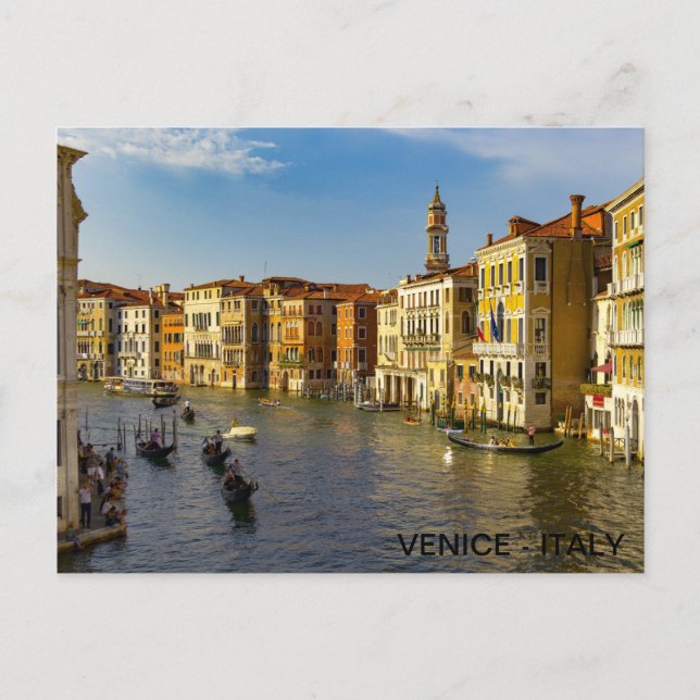 Carte Postale postal Venecia, Italia (Devant)