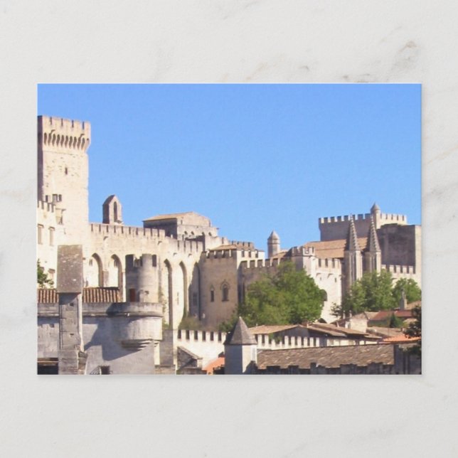 Carte Postale Postcad Papacy Avignon (Devant)