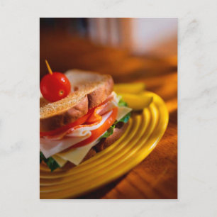 CARTE POSTALE POSTCARD CLUB SANDWICH