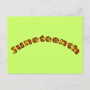 Carte Postale Postcard : Juneteenth