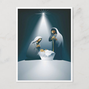 Carte Postale Postcard - Nativity