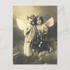 Carte Postale Postcard vintage angels