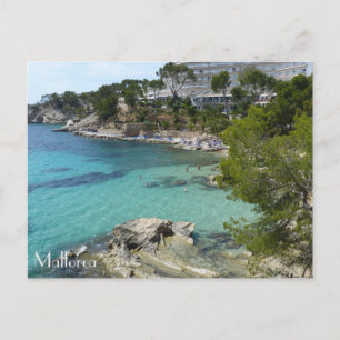 Carte Postale poste Cala Fornells en Majorque