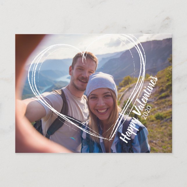 Carte Postale Poste de Valentines (Devant)