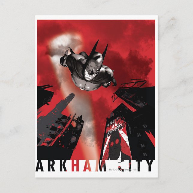 Carte Postale Poster AC - Batman volant (Devant)