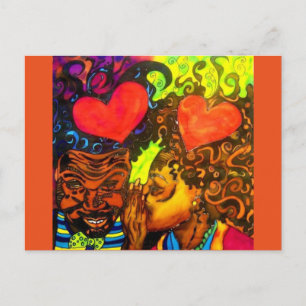 Carte postale Poster Black Love