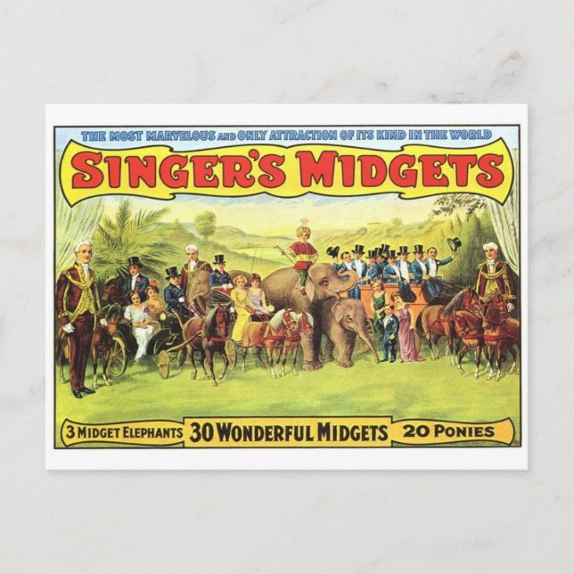 Carte postale Poster Circus (Devant)