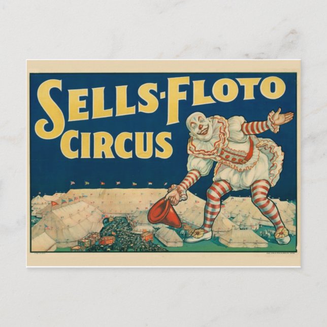 Carte postale Poster Circus (Devant)