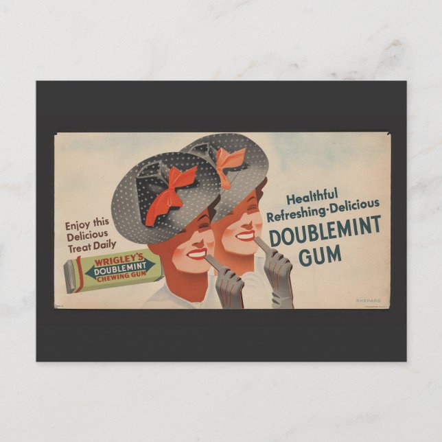 Carte Postale Poster d'art Double Mint Twins (Devant)