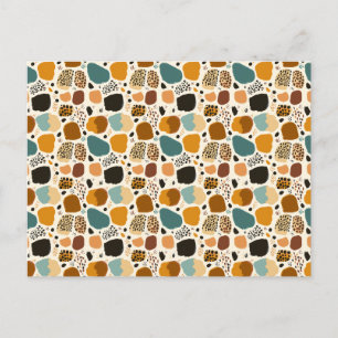 Carte Postale Poster de animal moderne tendance Cheetah Leopard