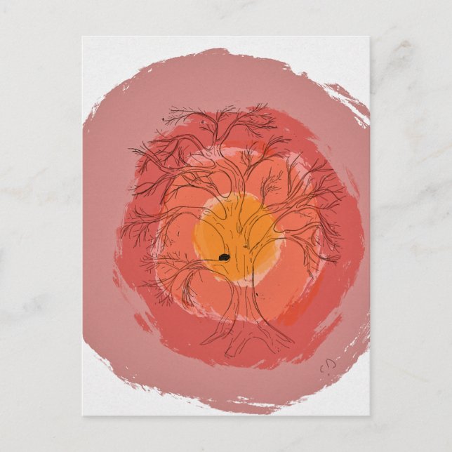 Carte Postale Poster de l'Ancien Chêne (Devant)