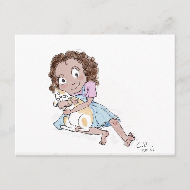 Carte Postale Poster de ragamuffins Tails&Tots (Devant)