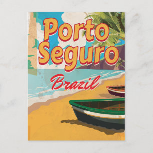 Carte Postale Poster de vacances Porto Seguro Brésil