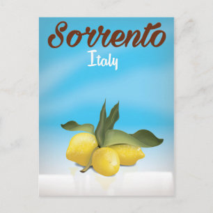 Carte Postale poster de voyage en Italie Sorrento