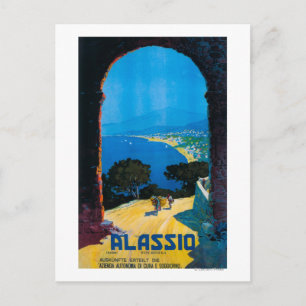 Carte Postale Poster de voyage Riviera Ouest