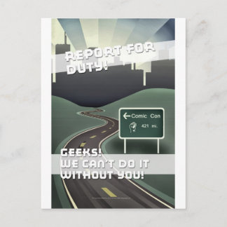 Carte Postale Poster du film Comic Con