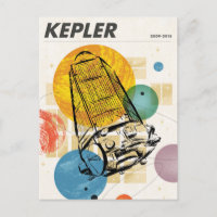 Poster du télescope spatial Kepler.